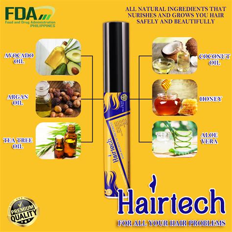 HOW TO USE HAIRTECH (3 EASY STEPS) 1. Apply a thin。